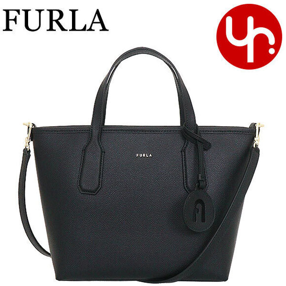 Furla Handbags - FURLA Leather Shoulder Bag Onyx Black Nero Black